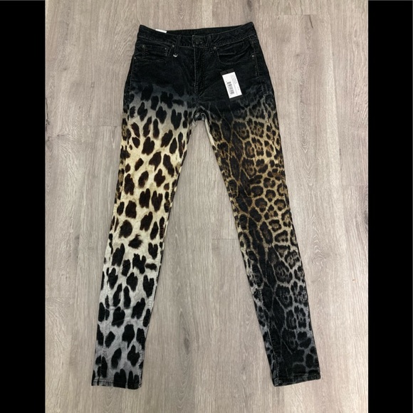 R13 Alison skinny leopard jeans. SIZE 26. BNWT - Picture 7 of 12